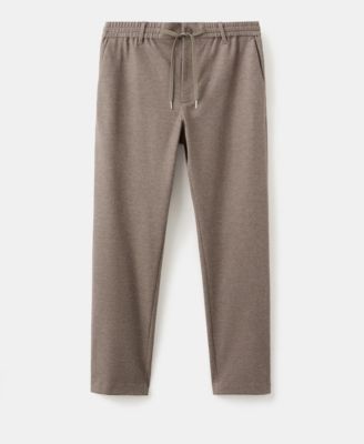 Men's Slim-Fit Flannel Pants