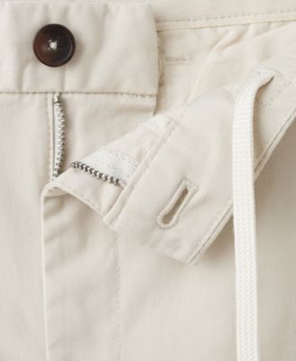 Men's Prato Cropped Tapered Chino Pants