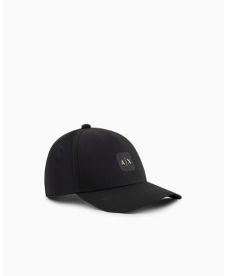 Men's Black and Gold Baseball Hat