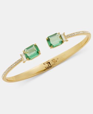 Crystal Stone Cuff Bracelet