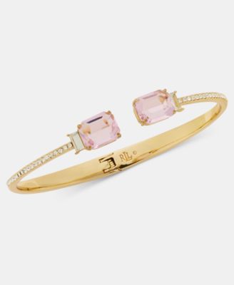 Crystal Stone Cuff Bracelet