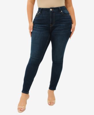 Plus Size Jennie Curvy Skinny Mid Rise Jeans