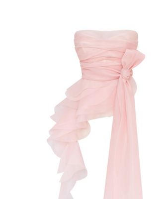 Women's Dreamy off-shoulder blouse with meringue flounces