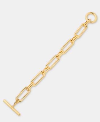 Gold-Tone Large Link Flex Bracelet 