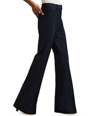 Women's Flared Suit Pants