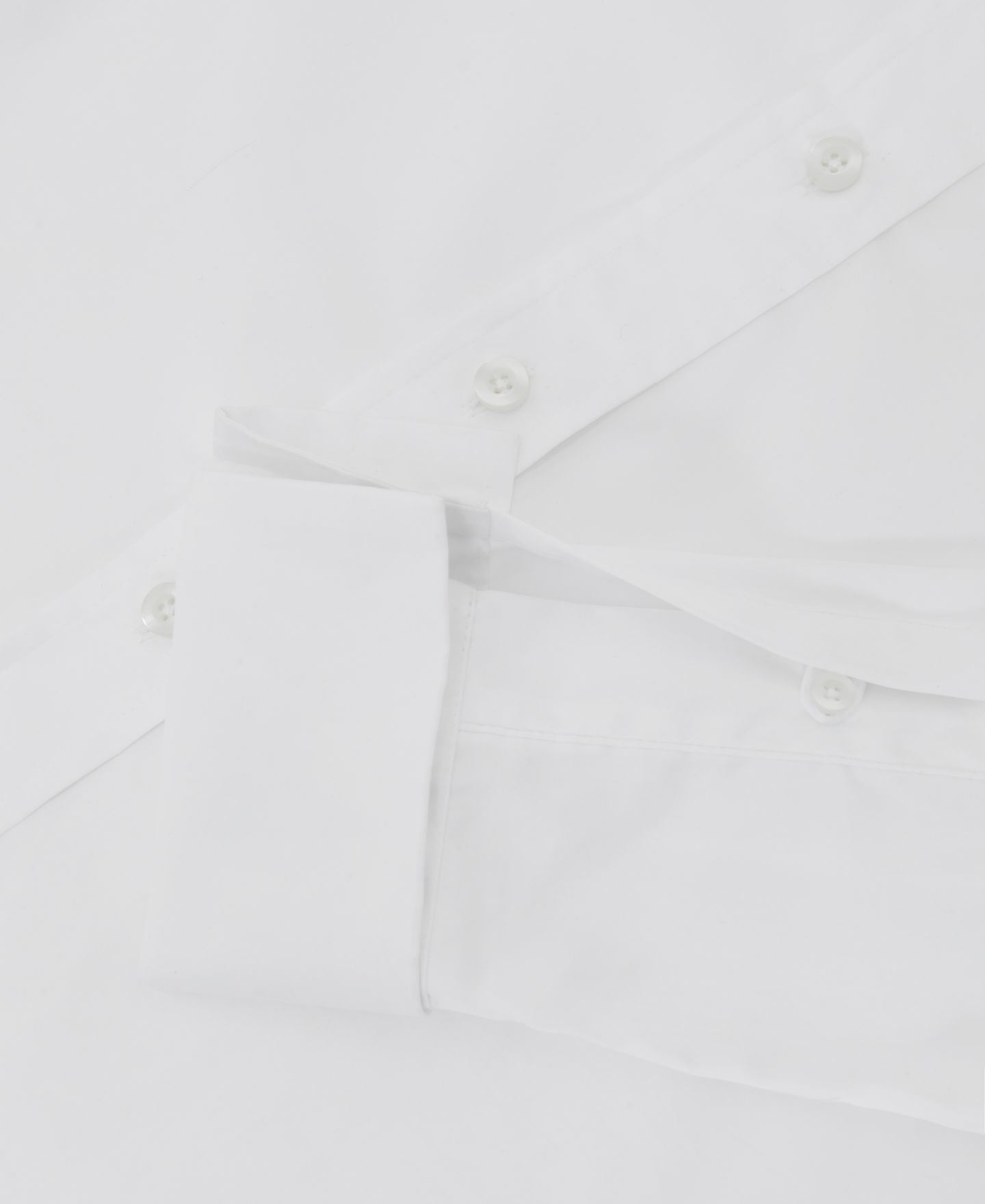 Женская рубашка REISS Lottie Cotton-Sateen Folded-Cuff, цвет: Слоновая кость — фото 5