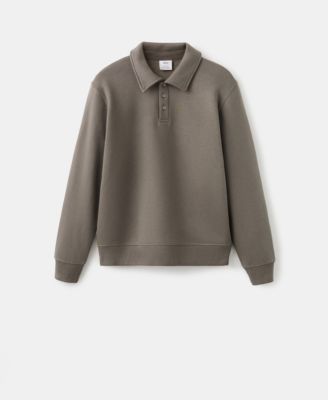 Men's Regular-Fit Polo Sweatshirt