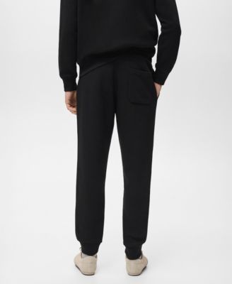 Men's Elastic Waist Cotton Joggers