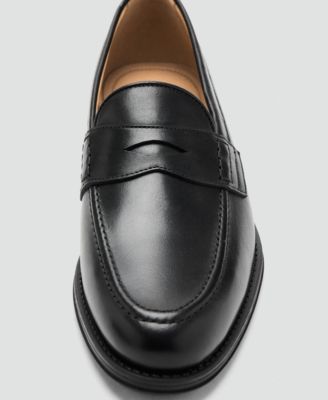 Men's Leather Penny Loafers
