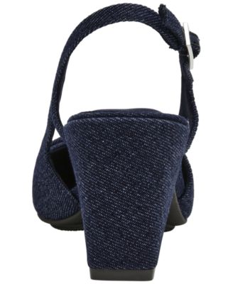 Women's Renetta Slingback Block Heel Pumps