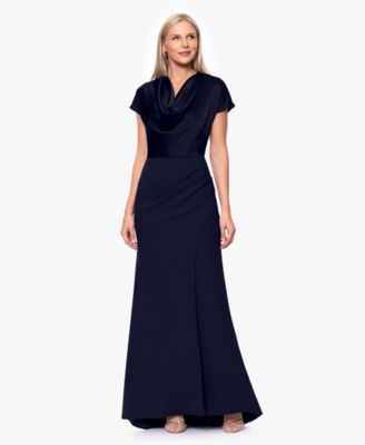 Women’s Cowl Neck Long Gown