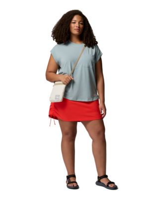Plus Size All Seasons Regular Fit Skort