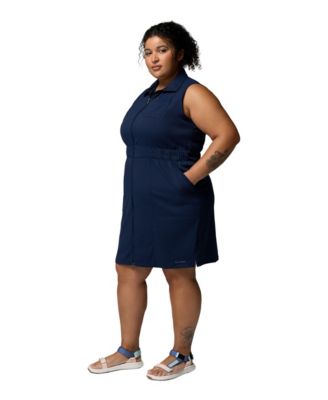Plus Size Leslie Falls Collared Active Dress