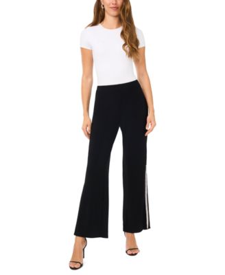Women's Imitation Pearl Pull-On Pants