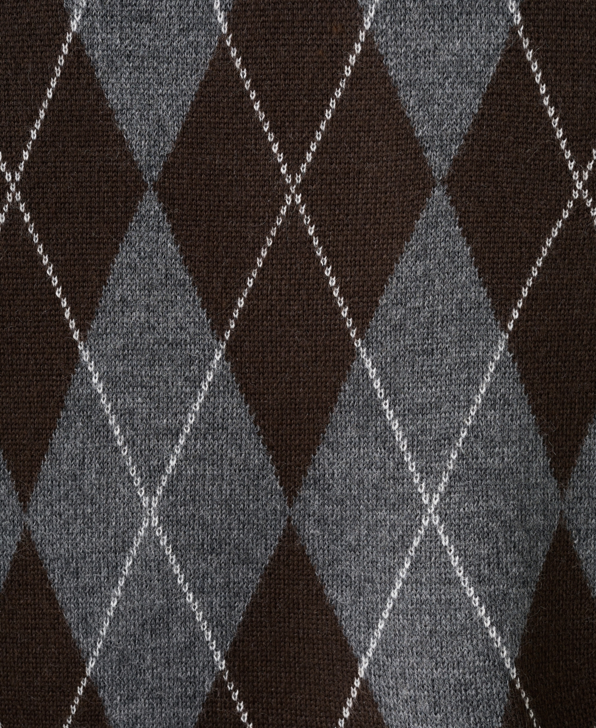 Mango Women's Short-Sleeved Argyle Sweater