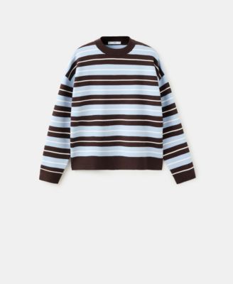 Women's Oversized Striped Sweater