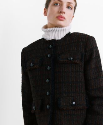 Women's Pocket Tweed Jacket