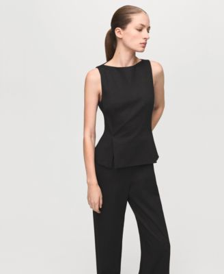Women's Peplum-Style Jumpsuit