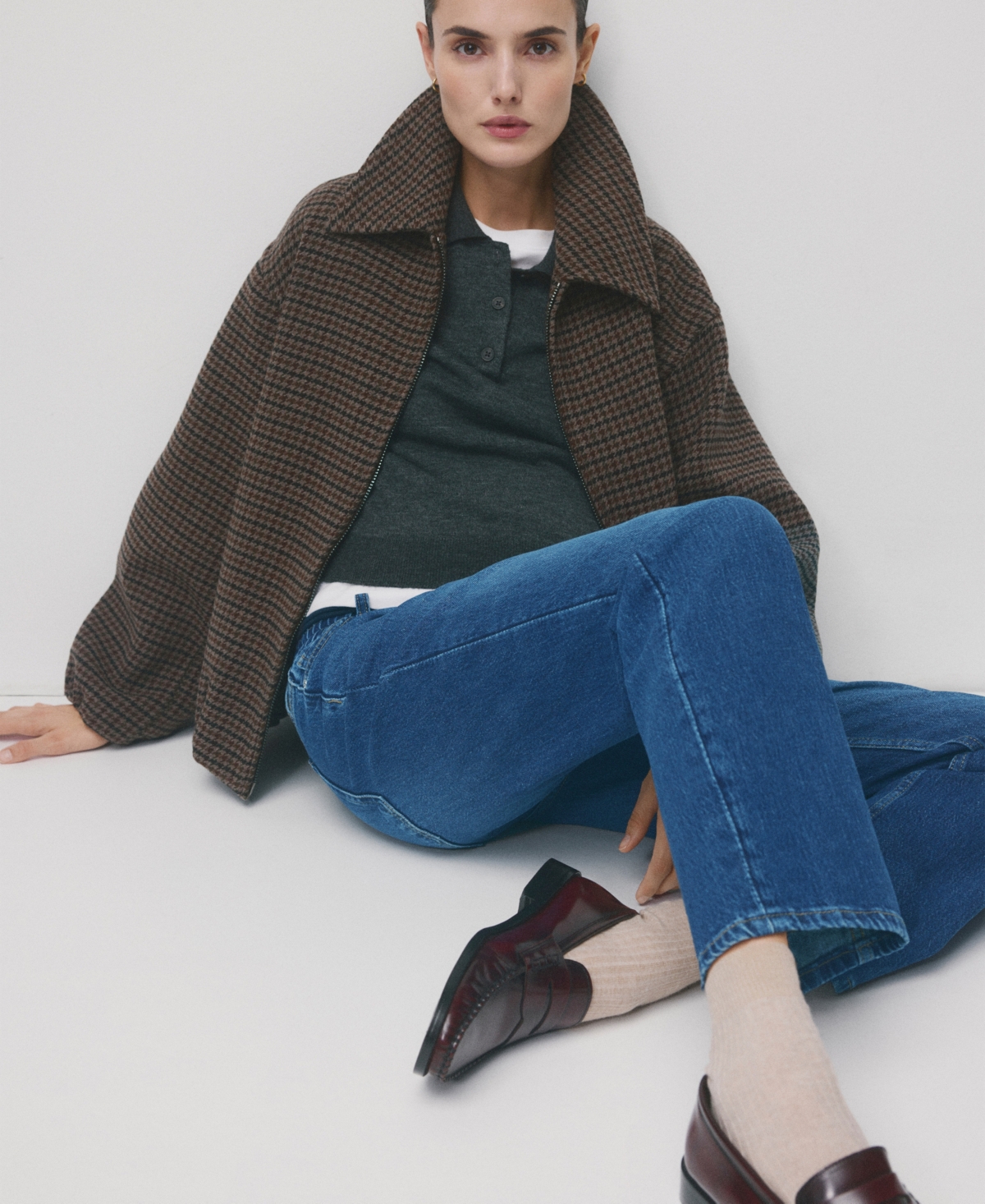 Mango Women's Maternity Straight Jeans