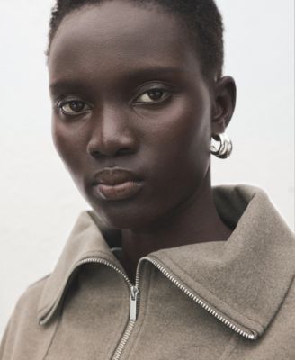 Women's Turtleneck Zip Sweater