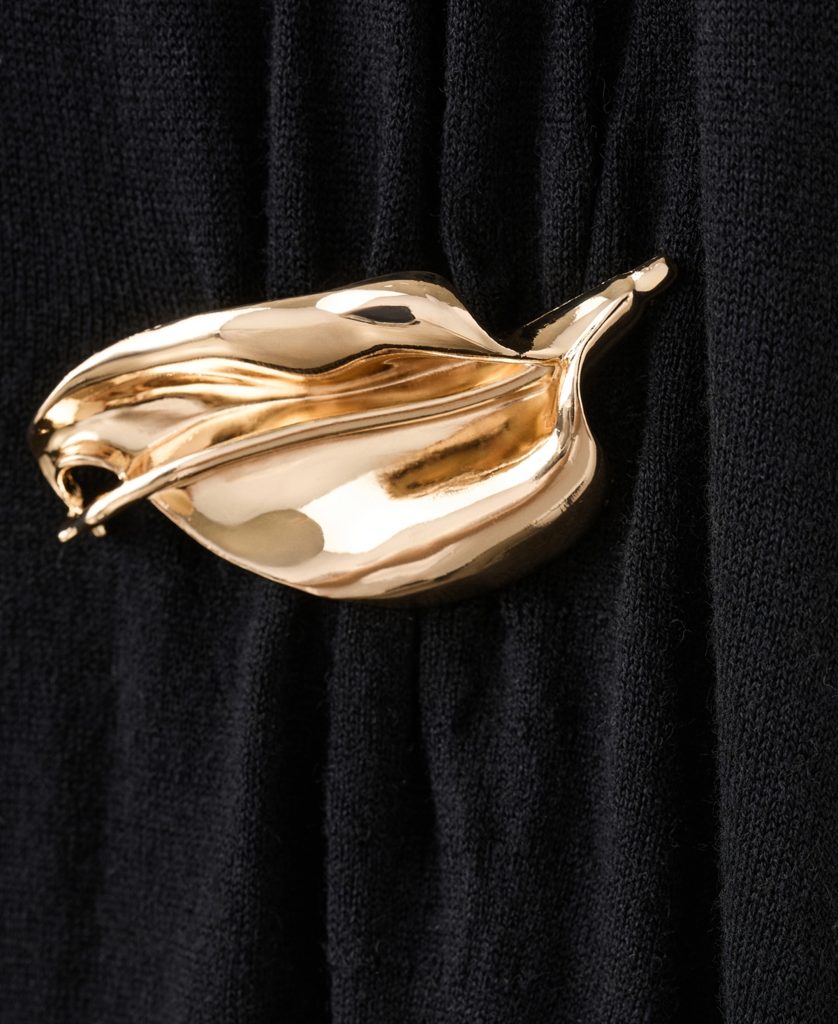 Mango Women's Brooch Turtleneck Knitted Dress