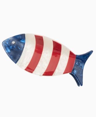 Fish and Sailboat Hair Claw Clip, 2-Piece Set