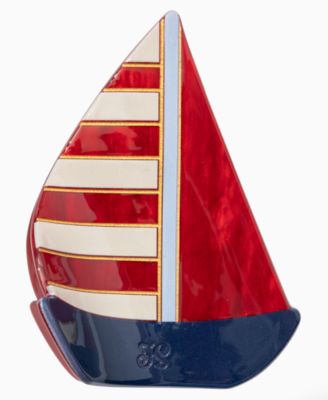 Fish and Sailboat Hair Claw Clip, 2-Piece Set