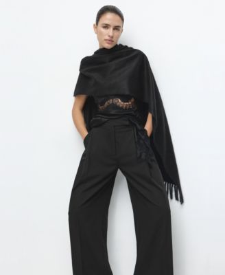Women's Pleated Wide Leg Pants