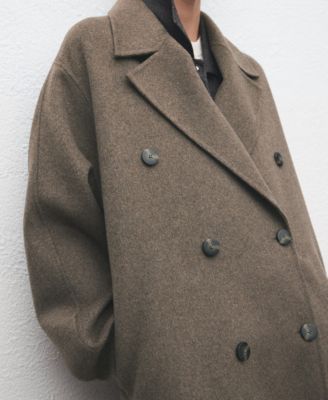 Women's Handmade Oversized Wool Coat