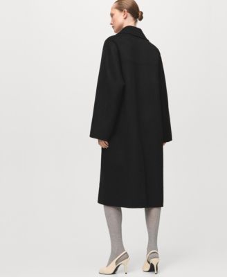 Women's Handmade Oversized Wool Coat