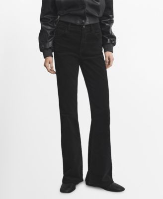 Women's Velvet Flared Jeans