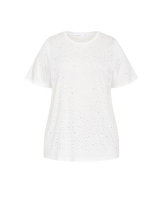 Women's Plus Size Blinged Up Tee