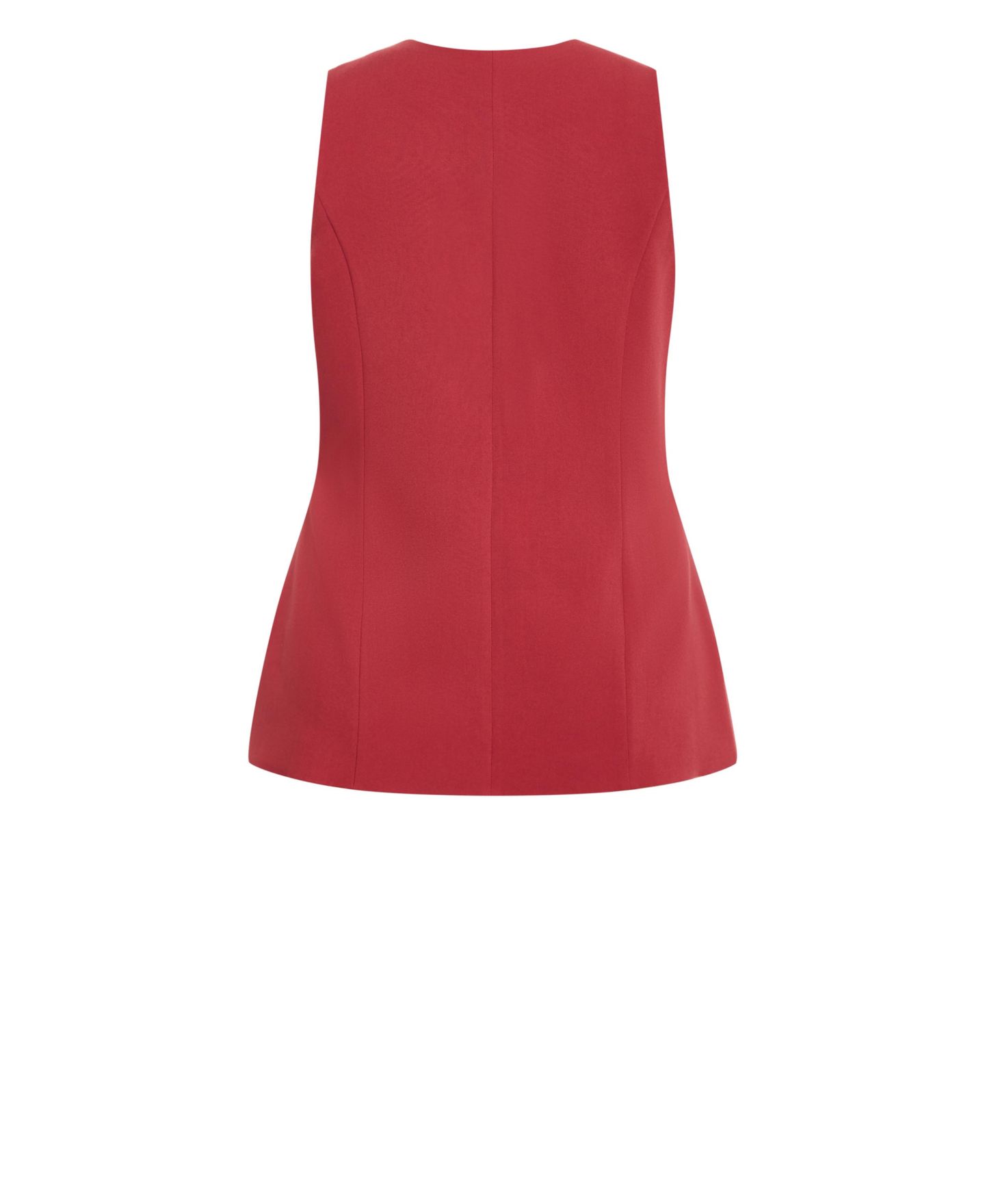 Женский жилет CITY CHIC Plus Size Tori Vest, цвет: Сиена — фото 5