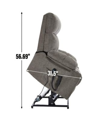 Oversized Power Lift Recliner for Big & Tall with Massage & Heat
