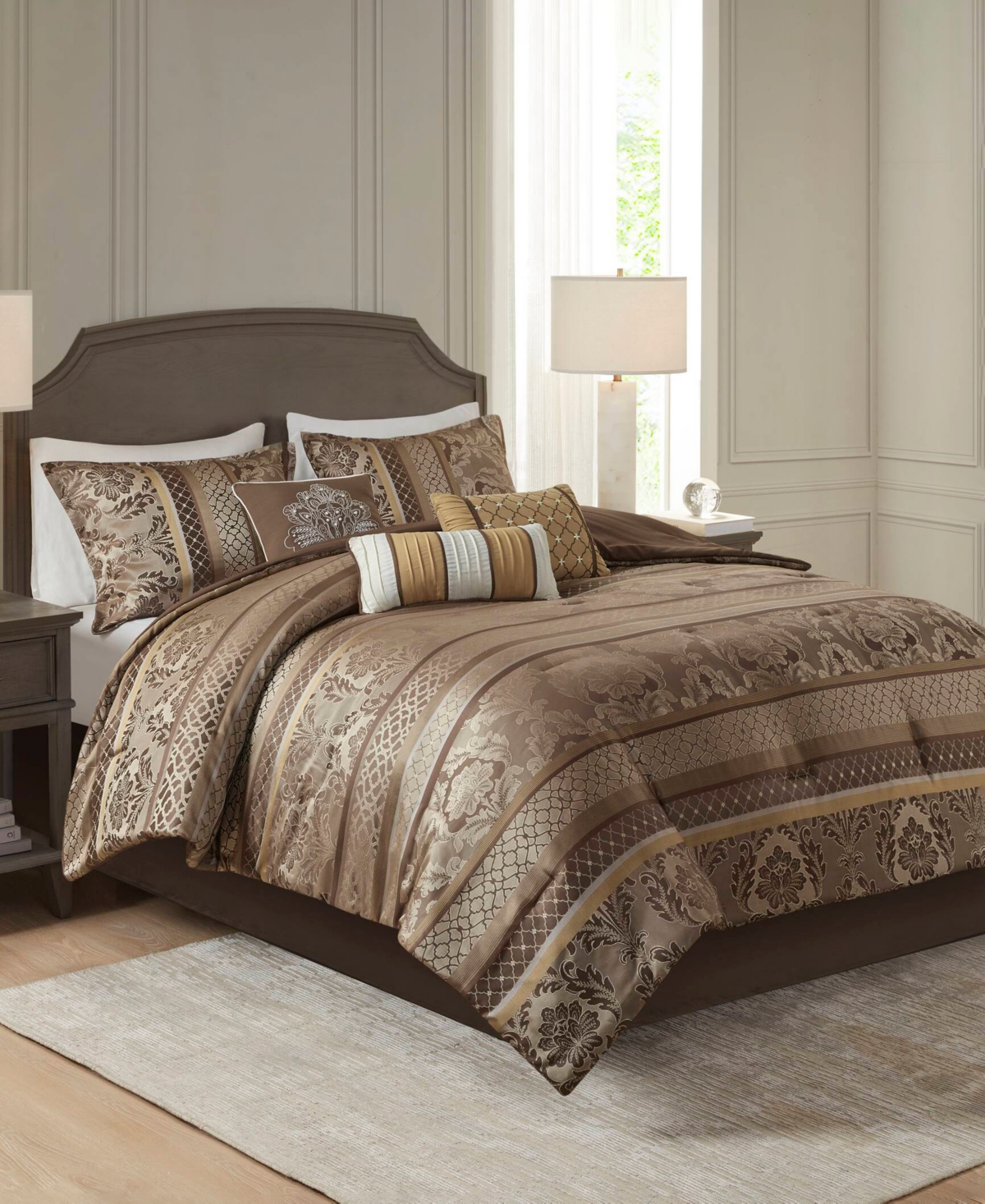 Madison Park Bellagio 7-Pc. Comforter Set