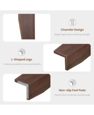 Kitchen Table Farmhouse Dining Table for 6-8 People 71in Long Brown Kitchen Tables