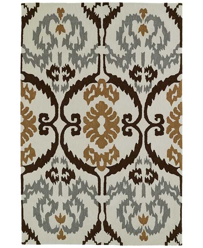 D Style CLOSEOUT! Macy's Fine Rug Gallery Aloft AL6 Ivory 8'x10' Area