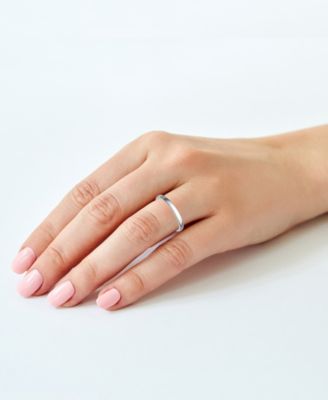 Women's Ring, 2mm Platinum Wedding Band