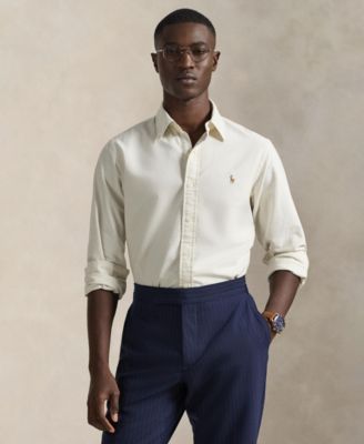Men's Long-Sleeve Oxford Shirt