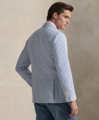 Men's Modern-Fit Seersucker Jacket