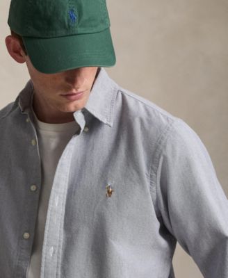 Men's Long-Sleeve Oxford Shirt