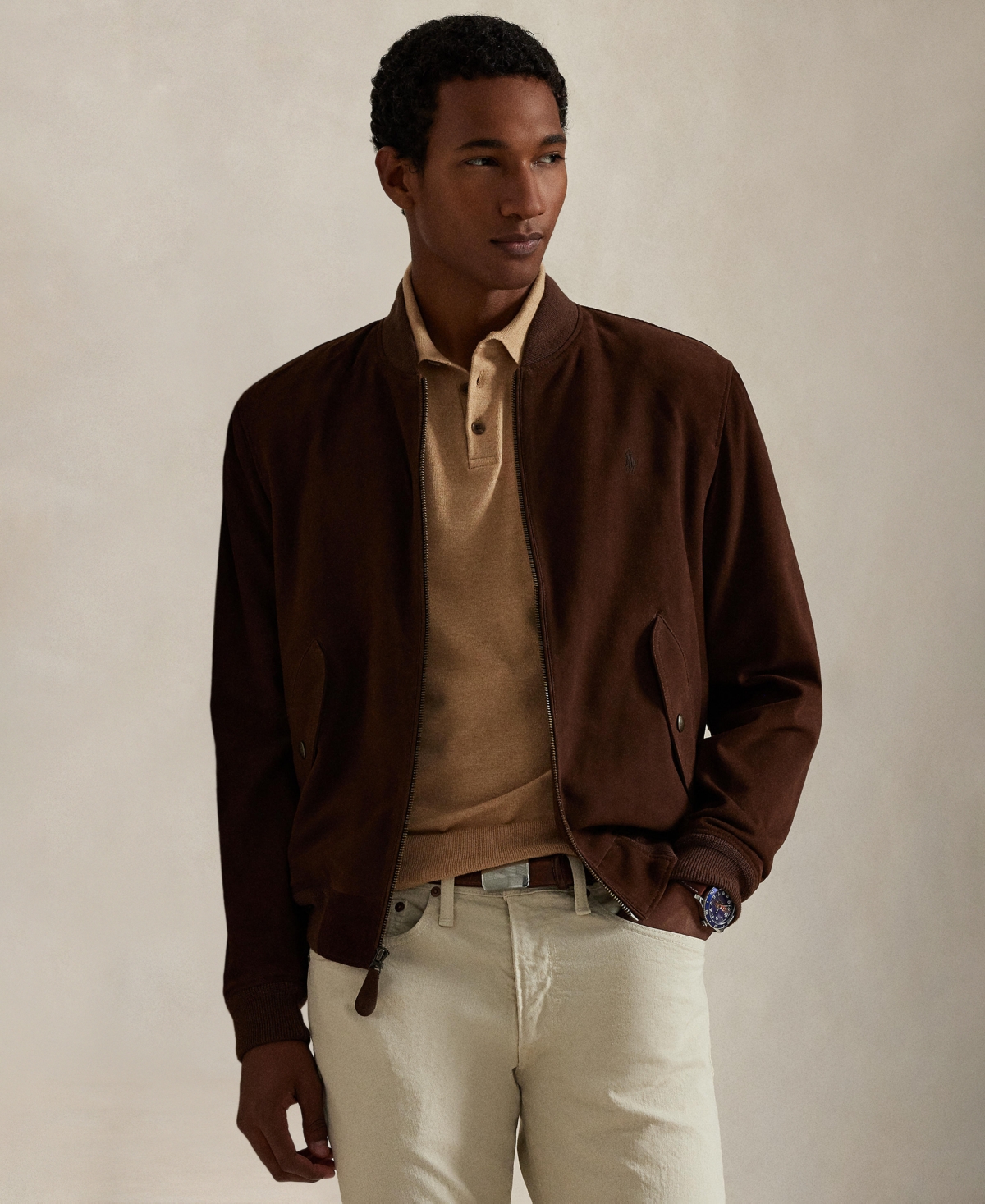 Polo Ralph Lauren Men's Polo-Collar Sweater