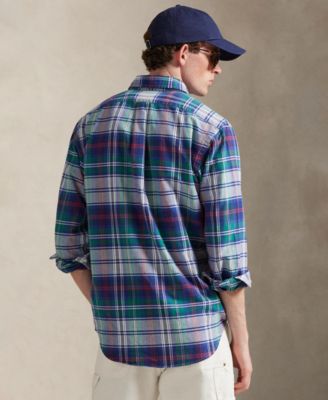 Men's Long-Sleeve Oxford Shirt