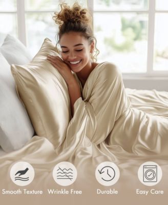 Satin Luxury 6-Pc. Sheet Set, Cal King