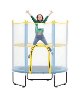 Kids Trampoline with Safety Enclosure for Ages 3–6
