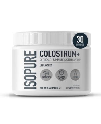 Colostrum + Gut Health & Immune System Support, Unflavored, 30 servings
