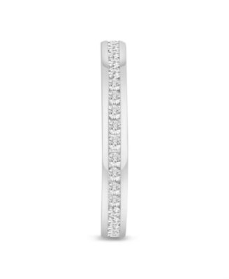 Diamond Channel Set Eternity Band (1/2 ct. t.w.) in 14k White Gold