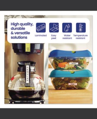 TZE2312PKG Tze Standard Adhesive 0.47 in. x 26.2 ft. Laminated Labeling Tapes - Black On White (2/Pack)