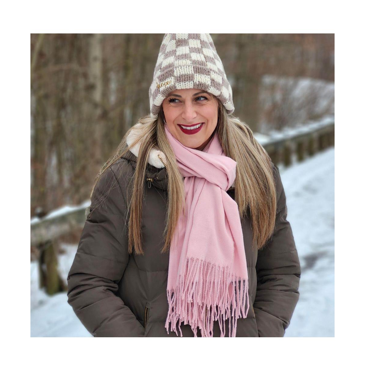 Draft - Headbands of Hope Women's Italian Fringe Scarf