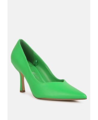 Womens Rarity Point Toe Stiletto Heeled Pumps